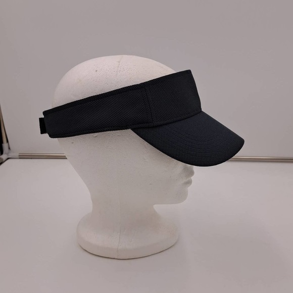 Gray Golf visor Sport.tech Thread Mill Dri weave material Hook-and-loop Back - Picture 3 of 7